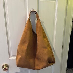 Gap Brown Suede Shoulder Bag